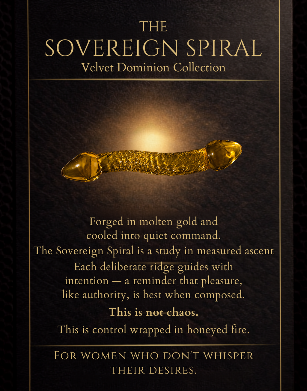 The Sovereign Spiral